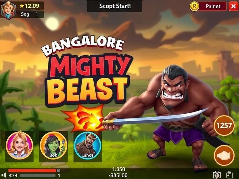 Bangalore Mighty Beast Game Screenshot